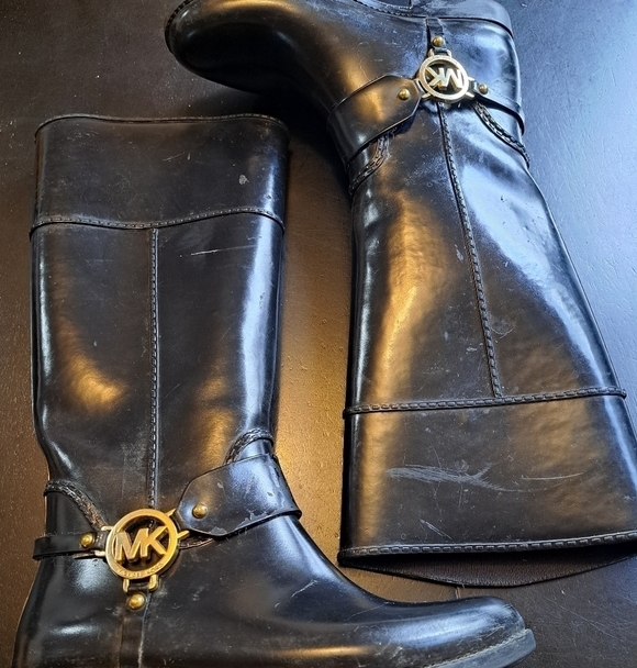 Michael Kors Rainboots Size 7 - Picture 1 of 6